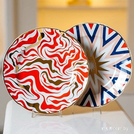 Тарелка обеденная Bitossi Abracadabra ABR00023 (молния)