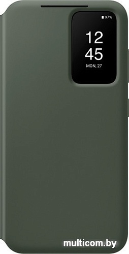 Чехол для телефона Samsung Smart View Wallet Case S23 (хаки)
