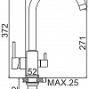 Смеситель Ledeme L4255-3