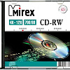 CD-RW диск Mirex 700Mb 4-12х UL121002A8S (SlimCase, 1 шт.)