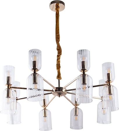 Подвесная люстра Arte Lamp Charm A1623LM-16GO