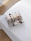 Чехол на подушку JoyArty Романтика на набережной sl_91966