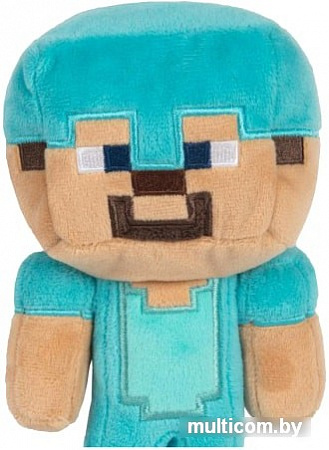 Классическая игрушка Minecraft Happy Explorer Diamond Steve Plush