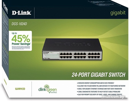 Коммутатор D-Link DGS-1024D