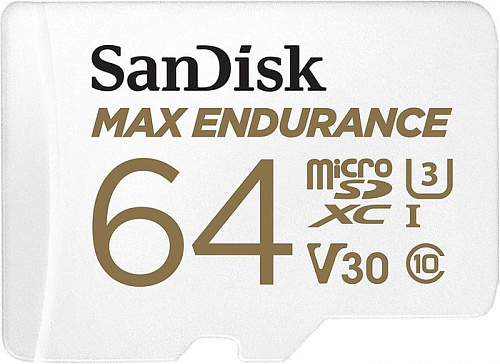 Карта памяти SanDisk microSDXC SDSQQVR-064G-GN6IA 64GB (с адаптером)