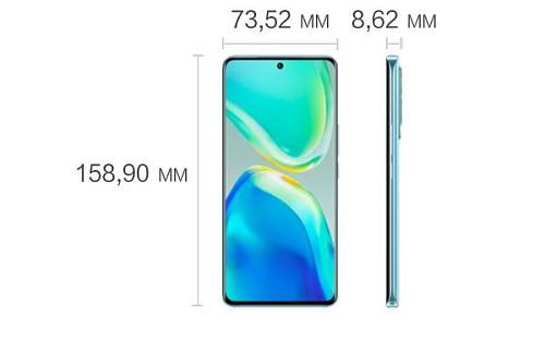 Смартфон Vivo V25 Pro 12GB/256GB (лазурный берег)