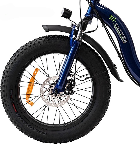 Электровелосипед Yakama S4 (синий)