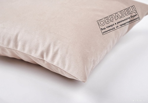 Декоративная подушка Сонум Замша 45x45 (горчичный)