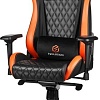 Кресло Evolution Omega (черный/оранжевый)