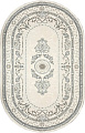 Ковер для жилой комнаты Bossan Rome 1754A-KGRI-BEJ-OVAL 160x230
