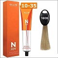 Крем-краска Ollin Professional N-Joy Color Cream 10/35 светл. блонд золотисто-махагон. 100 мл