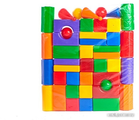 Кубики Строим вместе счастливое детство Строительный набор Стена-2 5248