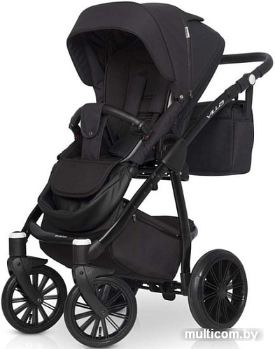 Универсальная коляска Riko Villa (3 в 1, 04 carbon)