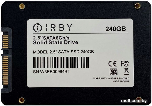 SSD IRBY 256GB SA256-500-400