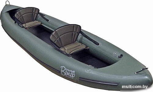Надувная лодка Вольный ветер Ермак 450 (серый)