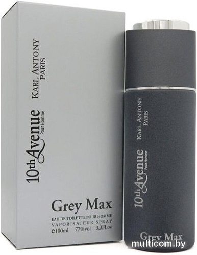 Туалетная вода Jean Jacques Vivier 10th Avenue Grey Max EdT (100 мл)