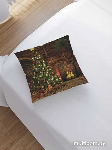 Чехол на подушку JoyArty Праздник у камина p_381929 _145x180 sl_381929