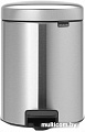 Brabantia Pedal Bin NewIcon 5 л (стальной матовый)