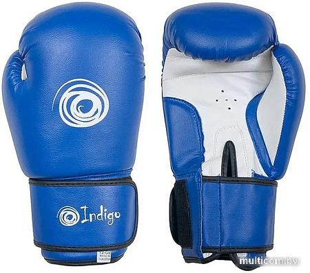 Перчатки для единоборств Indigo PS-799 (8 oz, синий)