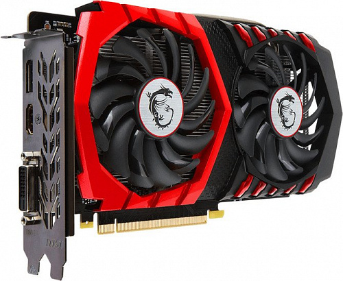 Видеокарта MSI Geforce GTX 1050 Ti Gaming 4GB GDDR5 [GTX 1050 TI GAMING 4G]