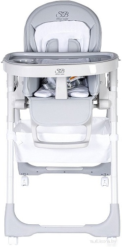 Высокий стульчик Sweet Baby City (светло-серый)