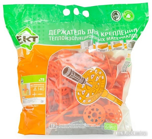 Дюбель для теплоизоляции ЕКТ B009640 (75 шт)