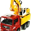 Bruder MAN TGA Construction truck with Liebherr Excavator 02751