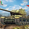 Сборная модель Моделист Советский танк ИС-2 307217
