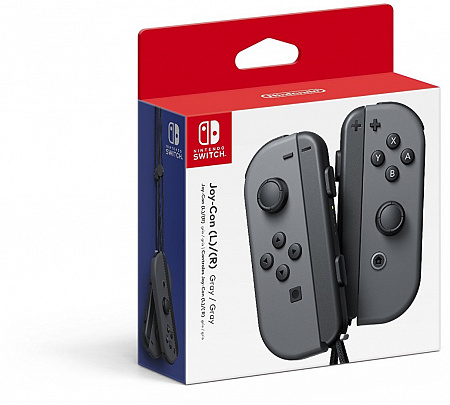 Набор геймпадов Nintendo Joy-Con (серый)