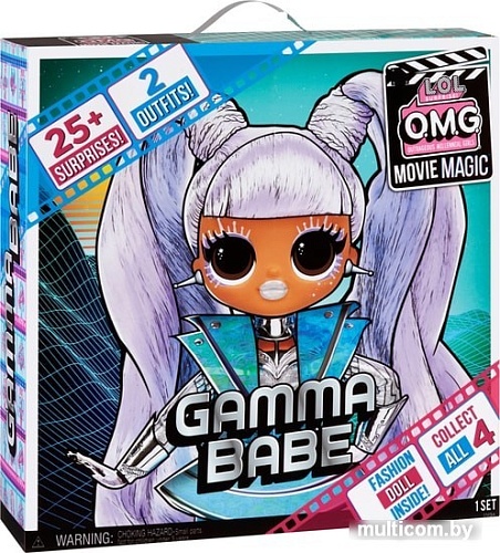 Кукла-сюрприз L.O.L. Surprise! OMG Movie Magic Doll Gamma Babe 577898EUC