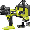 Ударная дрель-шуруповерт Ryobi RPD18X-242S 5133005283 (с 2-мя АКБ 2 Ач+4 Ач, сумка)