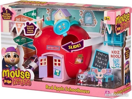 Кукольный домик Mouse in the House Школа Яблоко 41728