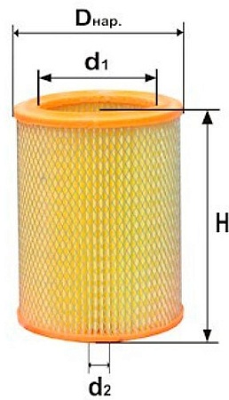 Воздушный фильтр Difa 4309-01