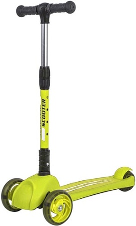 Самокат Novatrack RainBow Start Folding 120F.RAINBOW.LM20 (желтый)