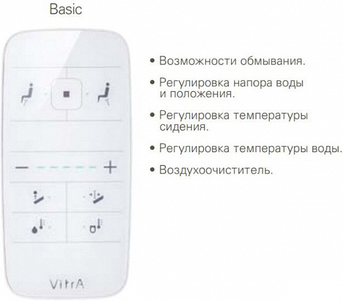 Унитаз Vitra V-Care Basic 5674B003-6103