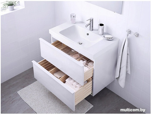 Ikea Тумба с умывальником Годморгон/Оденсвик 092.928.91 (белый)