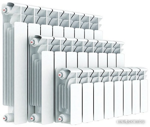 Биметаллический радиатор Rifar Base Ventil 500 (8 секций)