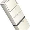 USB Flash Borofone BUD6 128GB (серебристый)