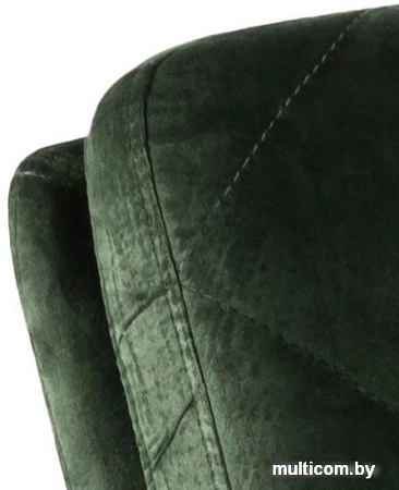 Интерьерное кресло Actona Carrera 0000078611 (зеленый/металл латунь)