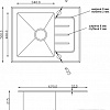 Кухонная мойка ZorG GS 6250 (белый)