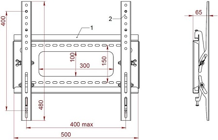 Кронштейн PL 401.B