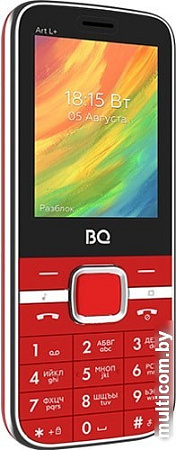 Мобильный телефон BQ-Mobile BQ-2448 Art L+ (красный)