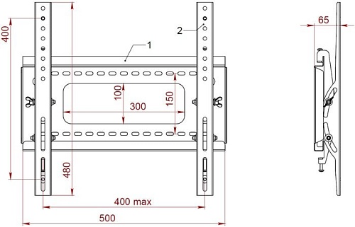 Кронштейн PL 401.B