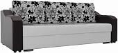 Диван Лига диванов Монако 102053 (белый/черный/серый)