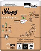 Подгузники Sleepy Ecologic 2X Jumbo Mini (68 шт)