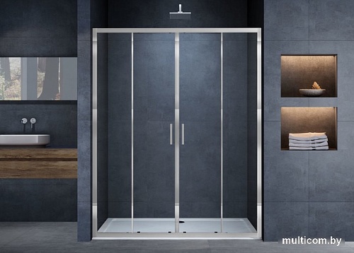 Душевая дверь Vincea Alpha VDS-3AL2180CL (хром/прозрачное)