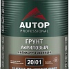 Автомобильный грунт Autop антикоррозионный акриловый - серый - банка. 1.0 кг 20/01