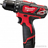 Дрель-шуруповерт Milwaukee M12 BDD-202C