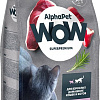 Сухой корм для кошек AlphaPet WOW для взрослых кошек утка и потроха 121316 (7 кг)