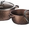 Набор кастрюль Lara Сhoco LR02-111